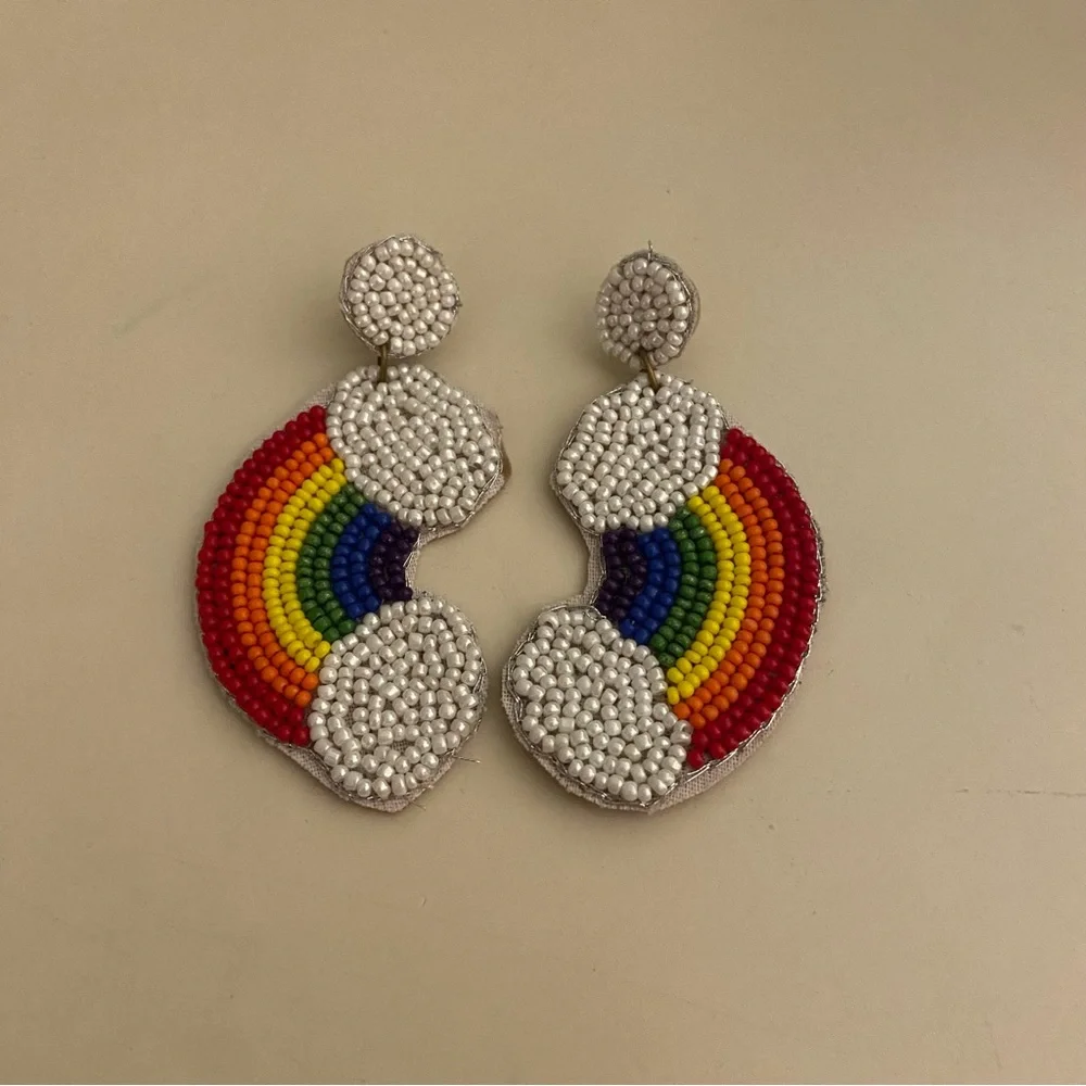 Rainbow earrings